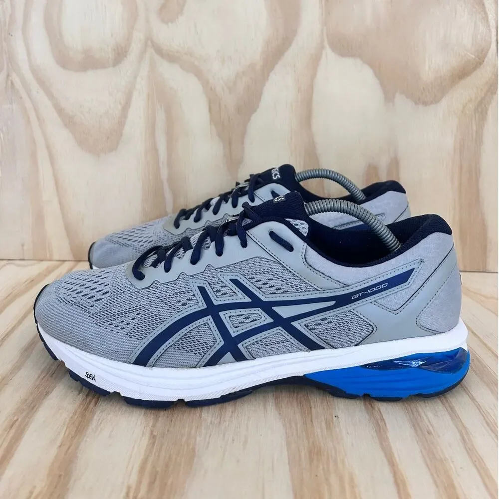 Asics - GT-1000 6 - Running Shoes - Gray/Blue - Women's - 10.5 (4E) - T7B1N